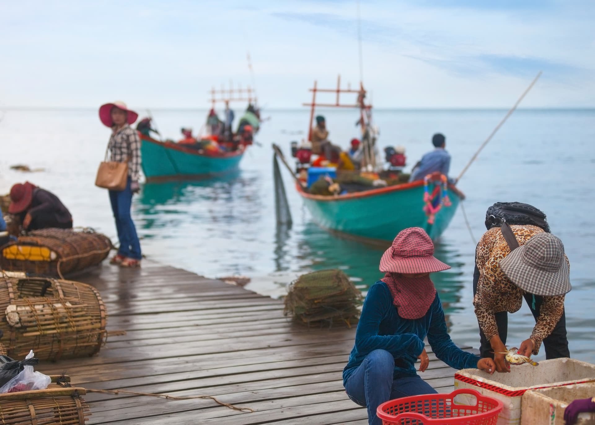 Kep Crab Market